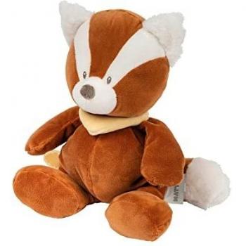 Peluche orange Boris le panda roux 30 cm