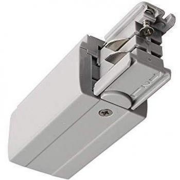 Schienensystem 3-Phasen 230V, D Line elektrischer Einspeiser links