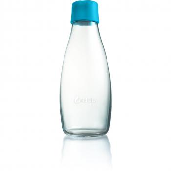 Retap 500 ml Trinkgefäß aus Borosilikatglas – Deckel Light Blue