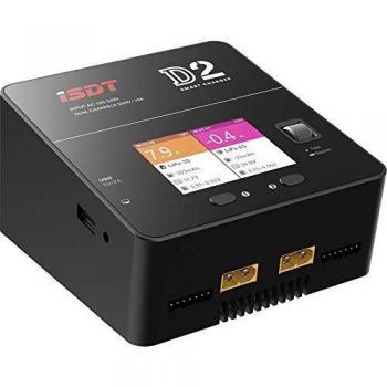 Caricabatterie ISDT D-2 multifunzione 230 V 12 A per modellismo LiPo, LiIon, LiFePO, LiHV, NiMH, NiCd, Piombo