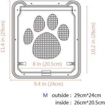 Porte‑fenêtre pour chats et chiens « AirLibre »