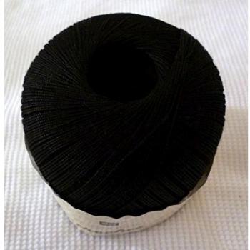 Rico Design Coton à Crocheter 100% Noir