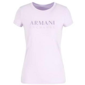T-Shirt Donna Armani Exchange Lila