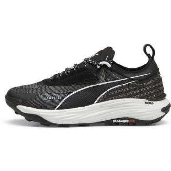 Puma Voyage Nitro 3 Tech Running Shoes – Dual Colour Black/White (UK 9, Men/Women)