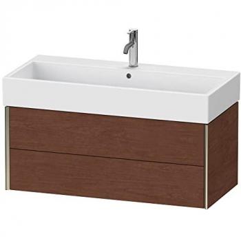 Duravit XViu Waschtisch-Unterschrank mit champagner matt Finish