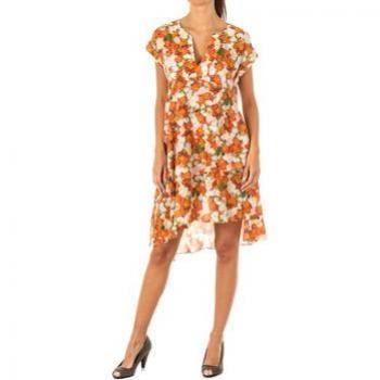 LA MARTINA Damen Kurzkleid V-Ausschnitt Mehrfarben XL