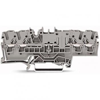 WAGO Morsetto base 5.20 mm a molla Grigio 1 pz