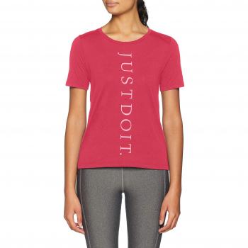 Nike Miler Rush Pink Donna T-Shirt XS