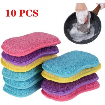 Non-Scratch Microfiber Kitchen Sponges