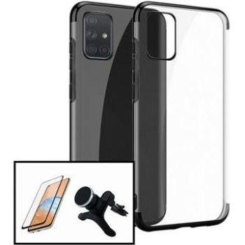 Kit de Vidrio Templado 5D + Funda Ultra Delgado + Soporte Magnético para Coche