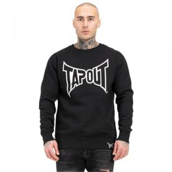 Black/White Marfa Tee‑Hoodie for Men – M