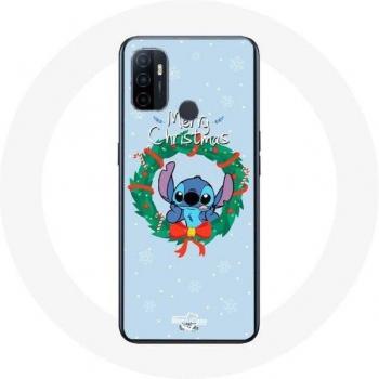 Stitch Snow Merry Christmas Case for Oppo A53