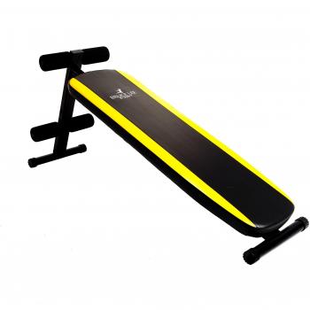 Schwarzes Tunturi Bauchtrainer-Slanted Board