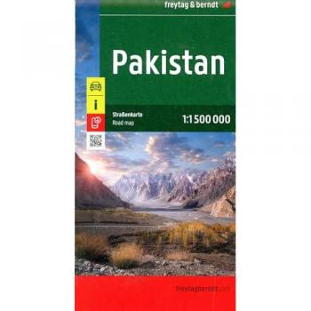 Pakistan Autokarte 1:1.500.000 freytag & berndt