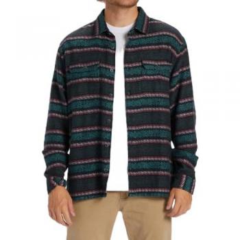 Billabong Herren Shirt M, gemustertes Baumwoll‑Langarmmodell