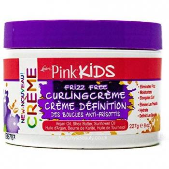 Luster Pink Kids Curling Creme mit Frizz‑Control 227 g – Glänzende Kinderkämme