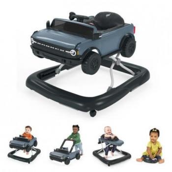 Andador 4 en 1 Bright Starts Ford Bronco con volante interactivo y desmontable, para bebés a partir de 6 meses