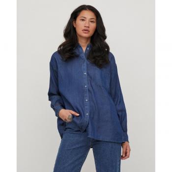 Blu VILA Bista – Camicia Donna