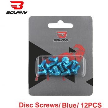 Tornillos de freno de disco para MTB, repuesto de rotor, 1.8g, 12 piezas