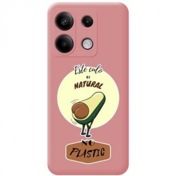 Funda Xiaomi Redmi Note 13 5G Silicona Líquida Rosa Culo Natural