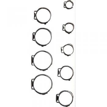 Set de Abrazaderas de Acero Inoxidable Ø 5,8