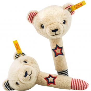Bärisches Rassel-Set „Niklie“ – Steiff 241185 – Beige