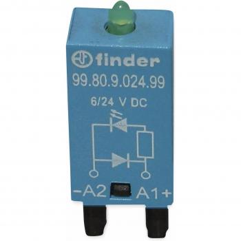FINDER Modul mit Freilaufdiode, 99.80.9.024.99, für Relais 94, 95
