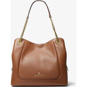 Bolso Piper tote de piel marrón