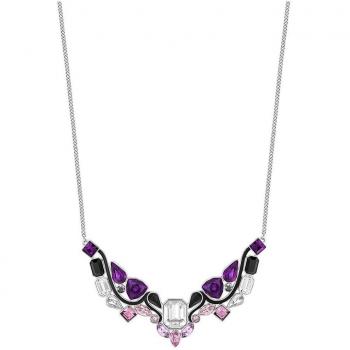 Swarovski Impulse‑Halskette Damen – feiner Kristall, 38 cm