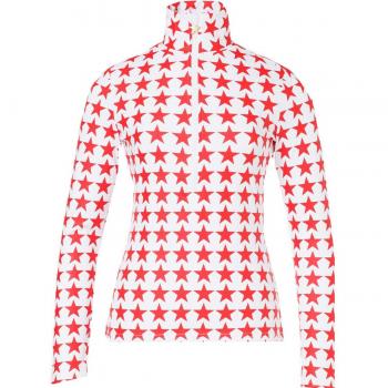 Ski Rollkragenpullover für Damen in Rot/Weiß von Goldbergh, L