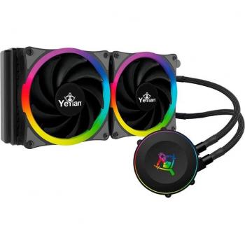 Yeyian Sistema de refrigeración líquida 240mm con 2 Ventiladores RGB
