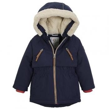 Parka FIOW 27 MNS PRK, Kinder, Gr. 122/128, blau (dunkelblau)