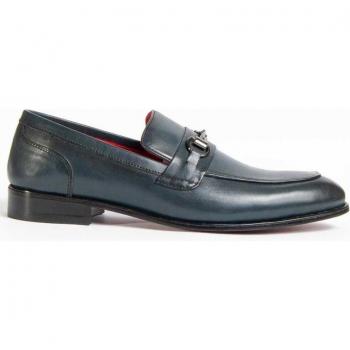 Mocassim Elegante PURAPIEL IMPERI5 BLUE