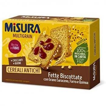 Misura Fette Biscottate ai Cereali Antichi Multigrain Confezione da 320 gr