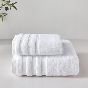 Serviette de bain en coton égyptien, 80x160cm, choix unique