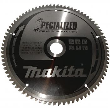 Lames de coupe en aluminium Makita B-33320 Ø260x30x80Dts Carbure Specialized