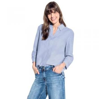 Cecil Chambray Langarmbluse
