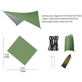 Lightweight Waterproof Picnic Canopy Tarp