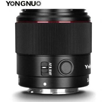 Lente 35 mm f/2.0S DF DSM Yongnuo Sony E (FF) Nero