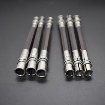 5pcs Double Head Pencil Extender Adjustable Lengthener 133mm Writing Tool