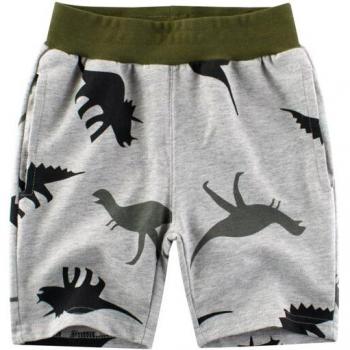 Children's Shark Print Casual Summer Shorts for Boys 2-8 Years