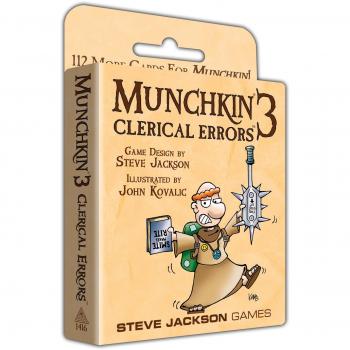 Steve Jackson Games Munchkin 3 Cards: Clerical Errors