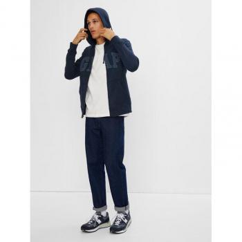 GAP Sweatshirt mit Rundhalsausschnitt Blau