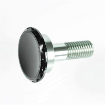 Finition miroir d'extrémité de barre Motogadget M12 Noir pour BMW