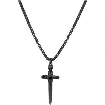 Radiant Collar de Hombre Pirate en Acero Negro