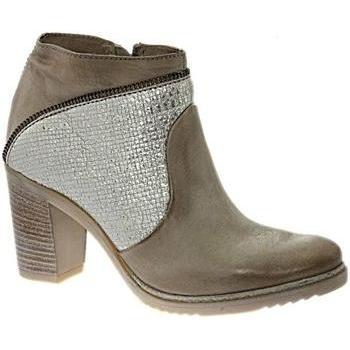 Bottines Mjus 121212 Beige femme en cuir