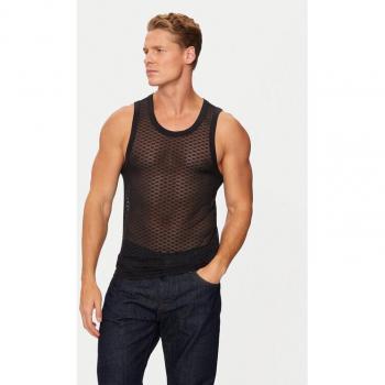 Camiseta Deportiva Emporio Armani Hombre L Negra con Detalle Águila