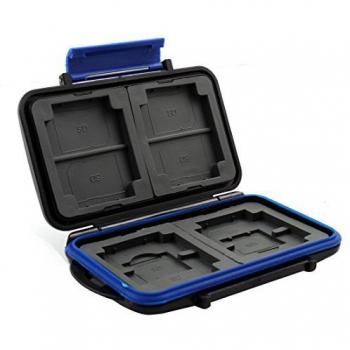 DealMux ABS Anti‑Staub Speicher­koffer für SD, CF, XD und MSPD
