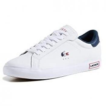 POWERCOURT – Lacoste Herren Sneaker, weiß, UK 6.0 / EU 39,5