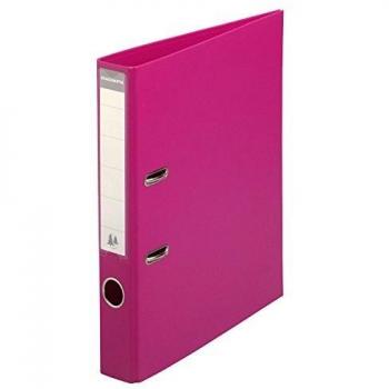 Exacompta A4 Lever Arch File 50mm Raspberry